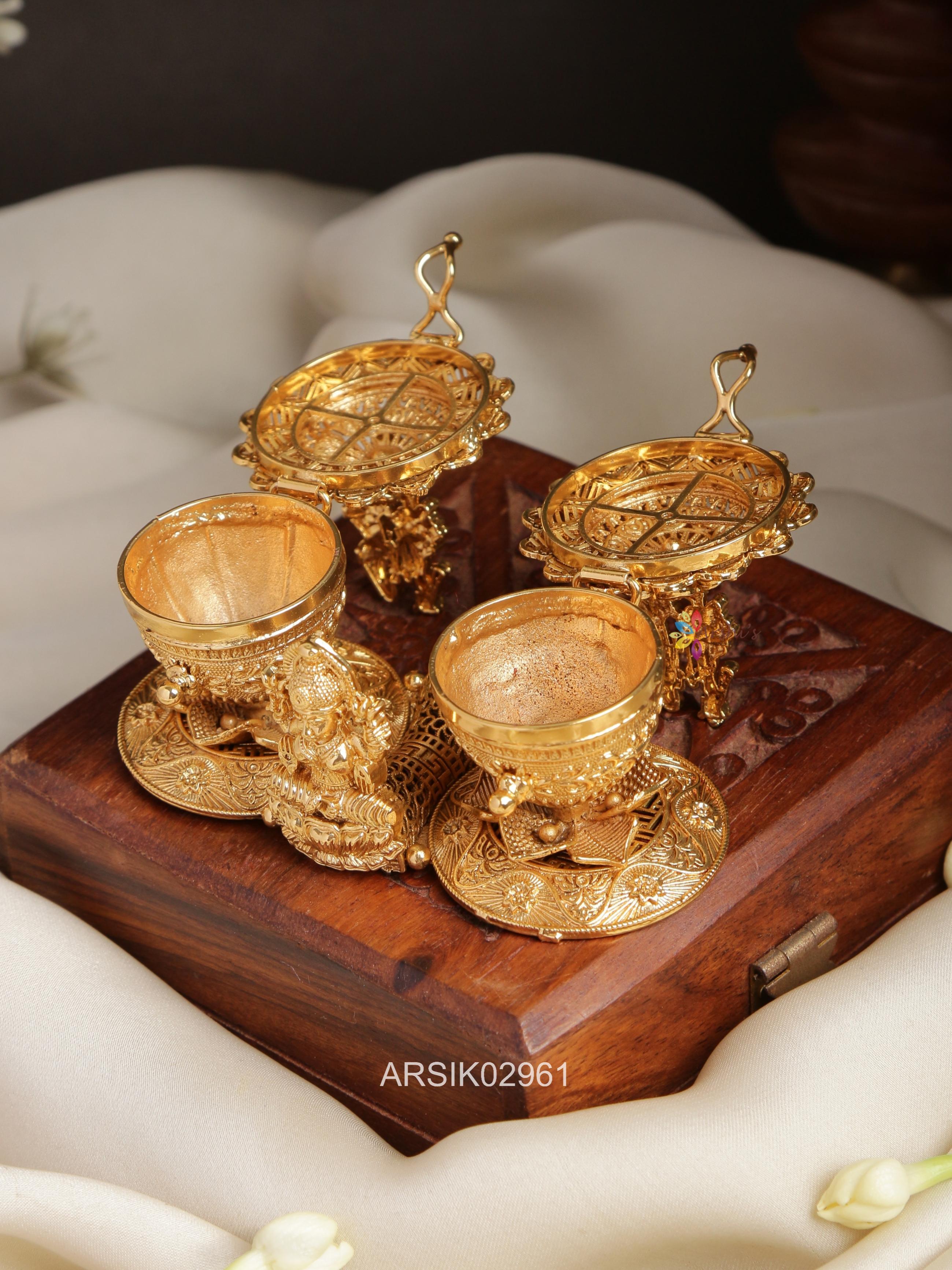 Bride Groom and Lakshmi Kumkum Box – Arshis