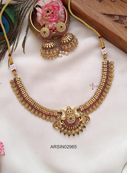 Traditional Matte Finish Necklace