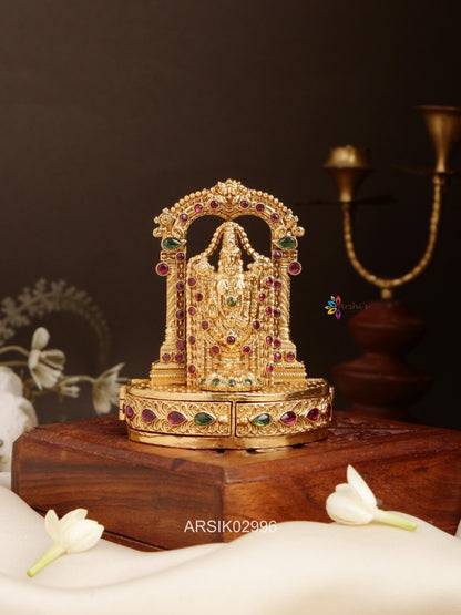 Lord Balaji Kumkum Box