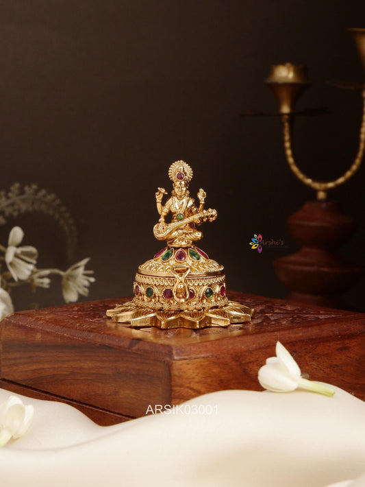 Saraswathi Kumkum Box