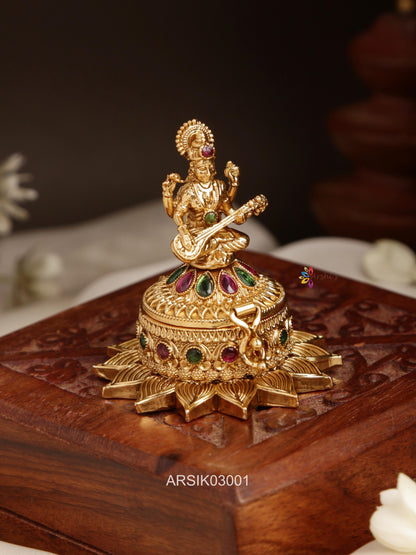 Saraswathi Kumkum Box