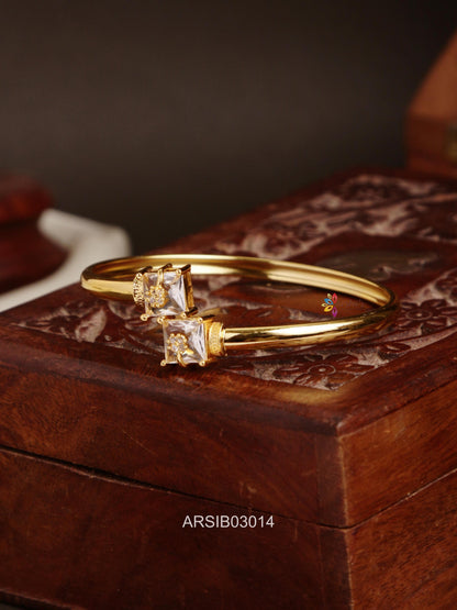 White Stone Bracelet