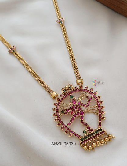 Natraj Pendant Long Necklace