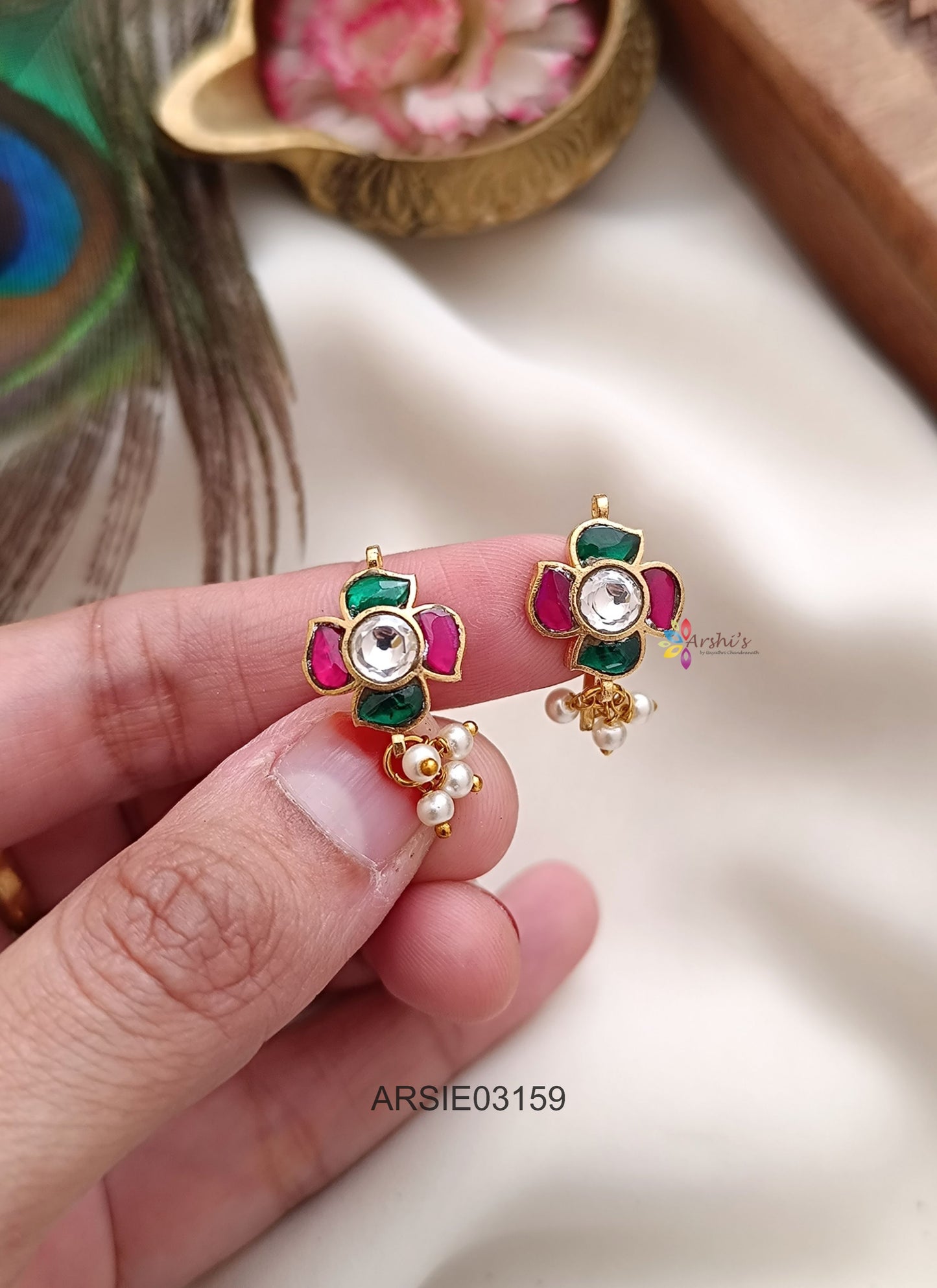 Jadau Kundan Bugadi Earrings