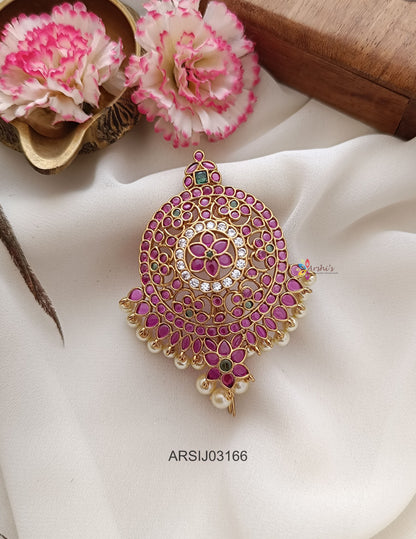 Kemp Stone Hair Brooch