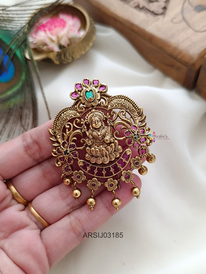 Antique Lakshmi Hair Brooch
