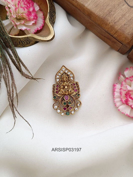 Lakshmi Floral Saree Pin