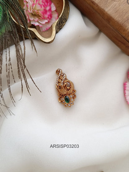 Peacock Green AD Sree Pin