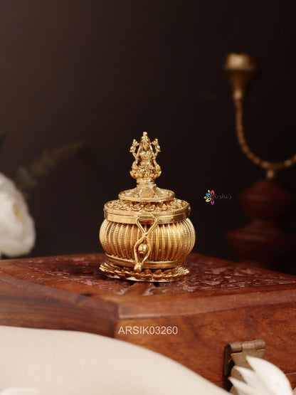 Goddess Lakshmi Kumkum Box