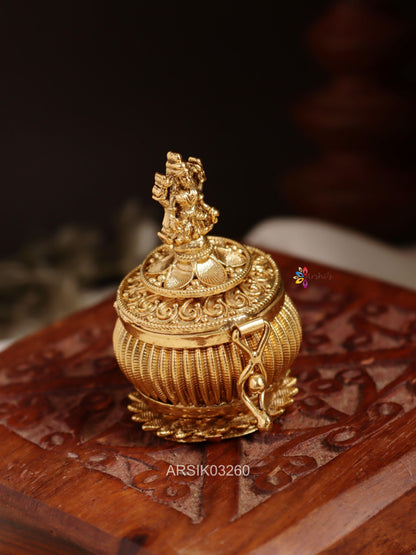 Goddess Lakshmi Kumkum Box