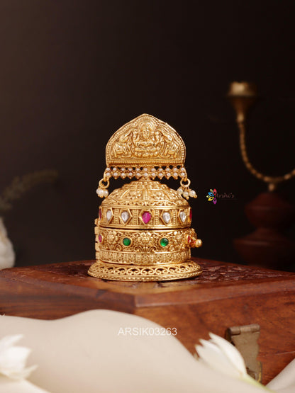 Temple Design Kumkum Box