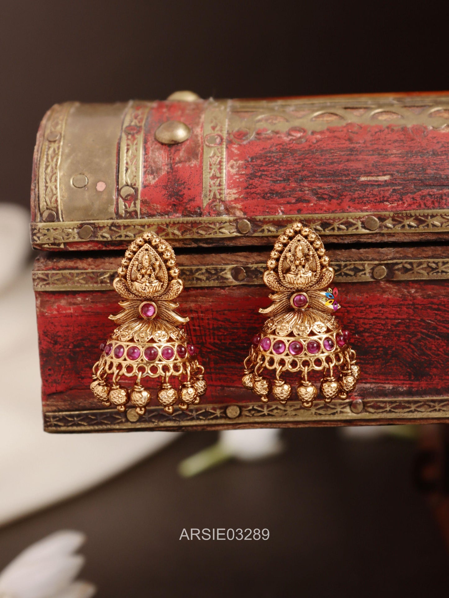 Temple Kemp Half Jhumka