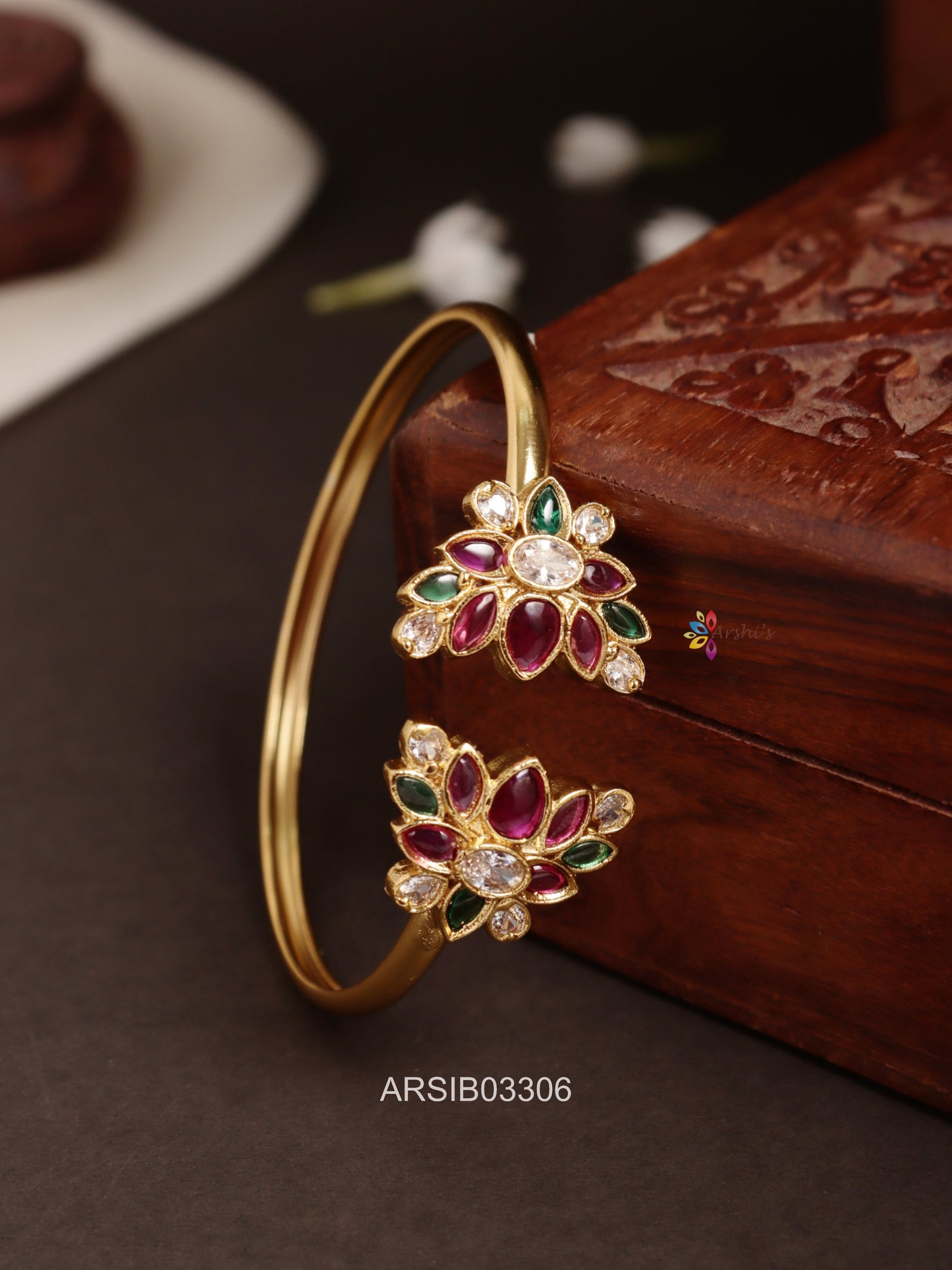 Lotus Openable Bracelet