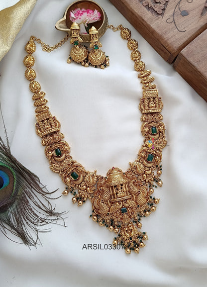 Temple Emerald Stone Long Haram