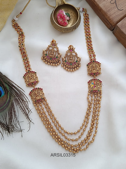 Gold Bead Layer Long Haram