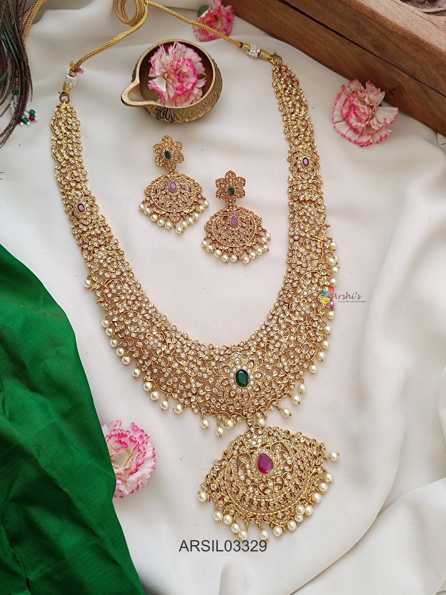 Bridal AD Stone Long Haram