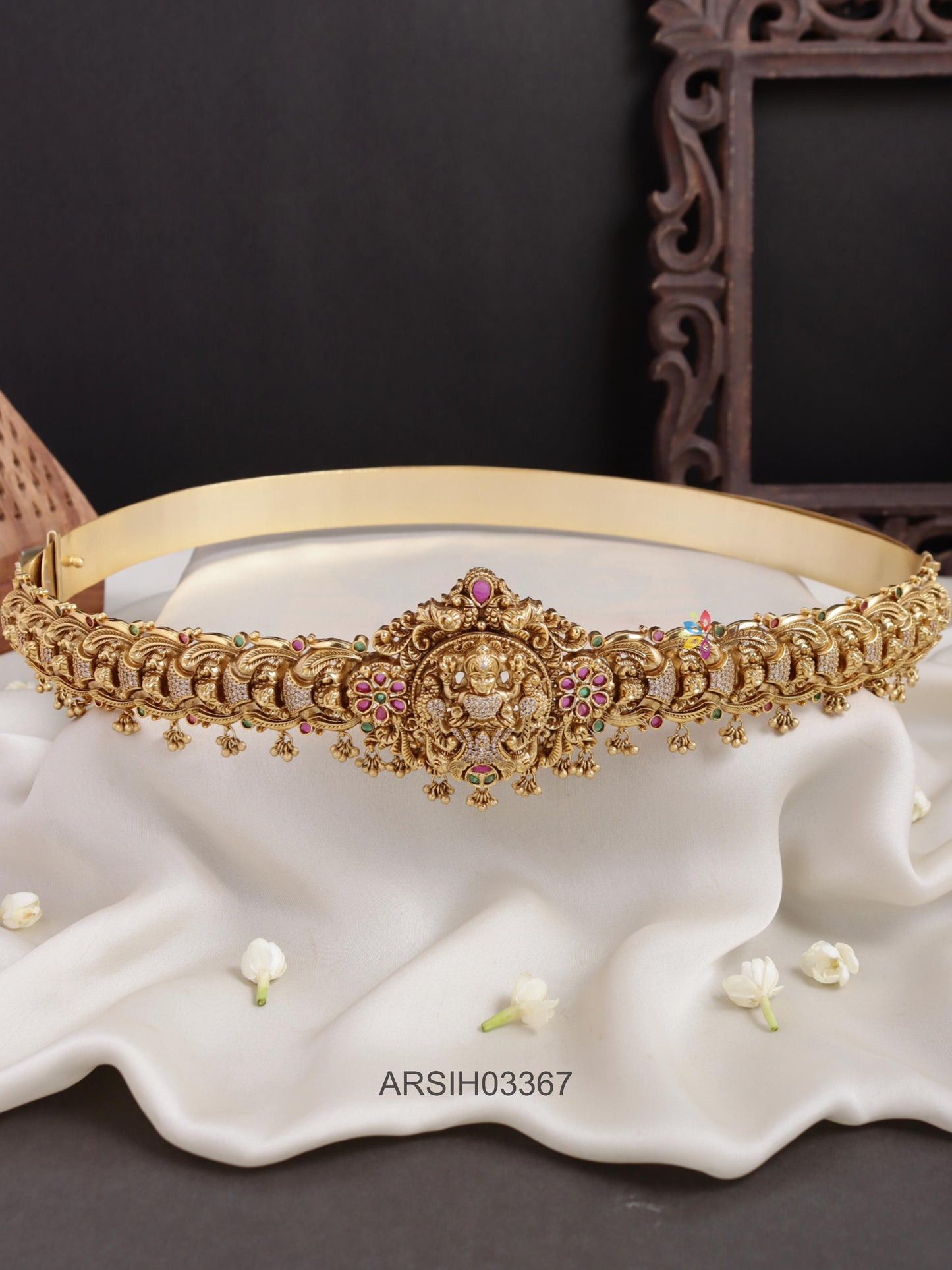 Lakshmi and Peacock Hipbelt