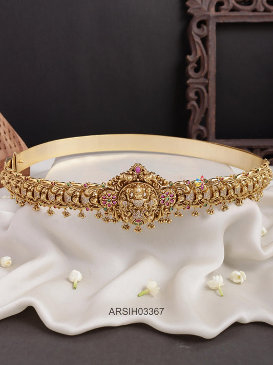 Lakshmi and Peacock Hipbelt