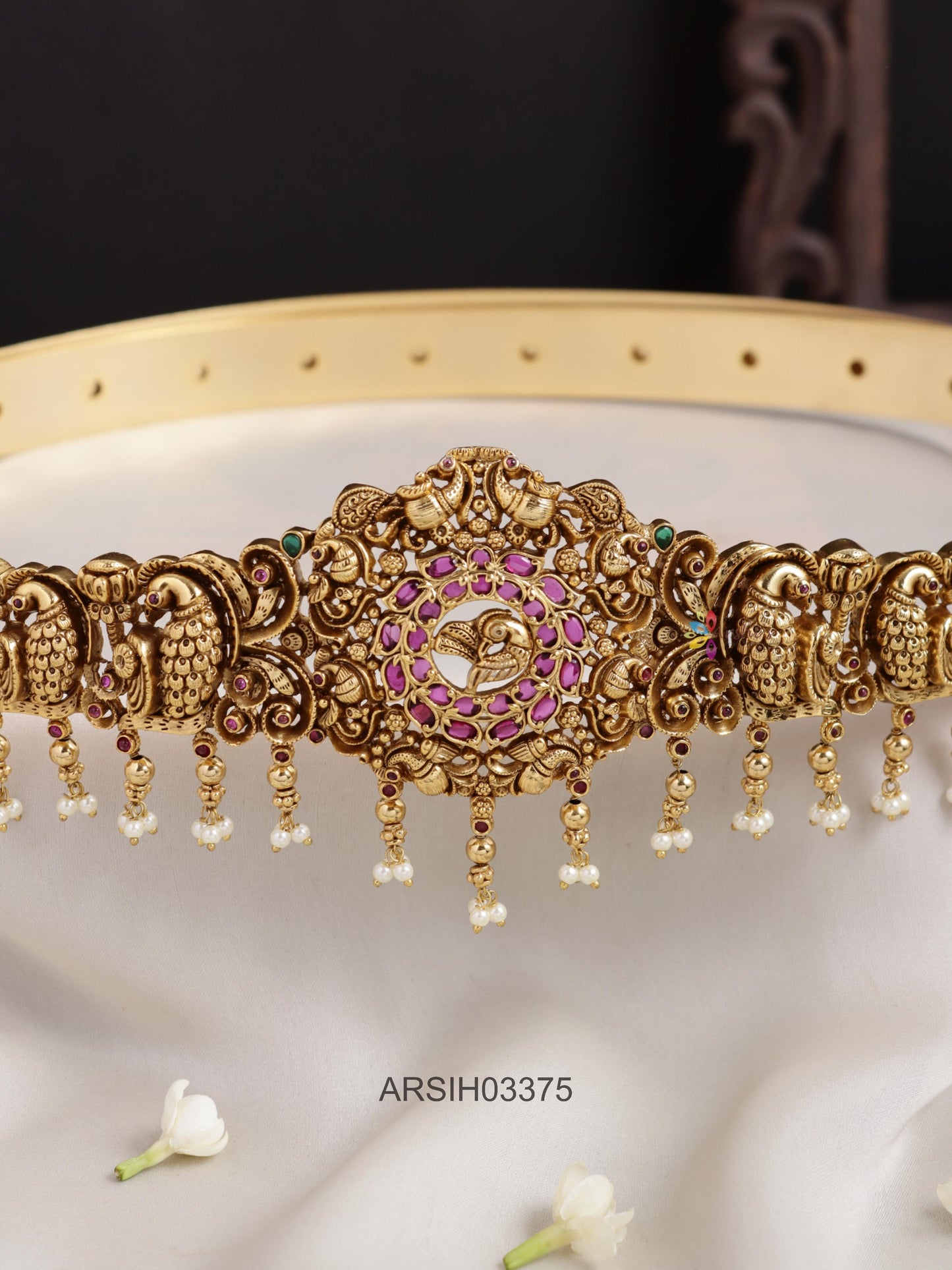 Antique Peacock Hipbelt