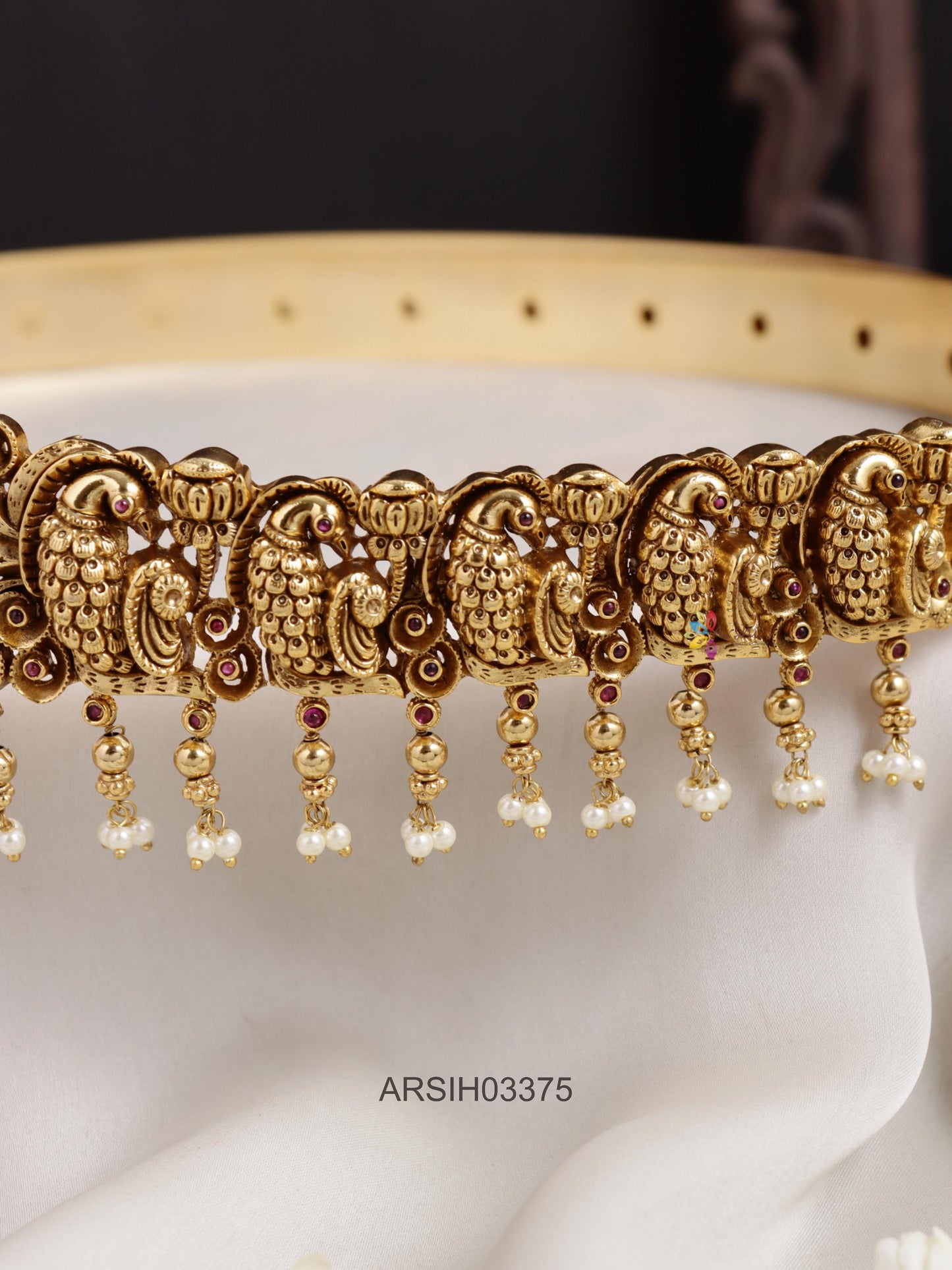 Antique Peacock Hipbelt