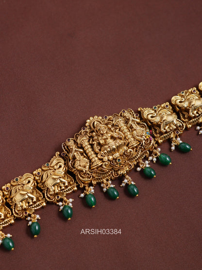 Antique Lakshmi Elephant Chain Hipbelt