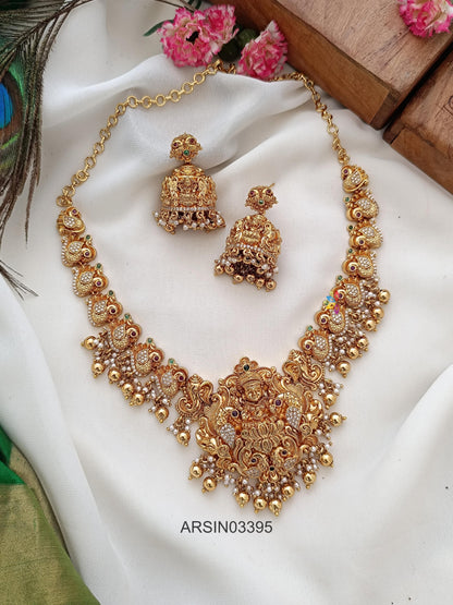 Lakshmi Peacock Necklace