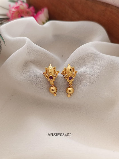 Daily Wear Lotus Earrings