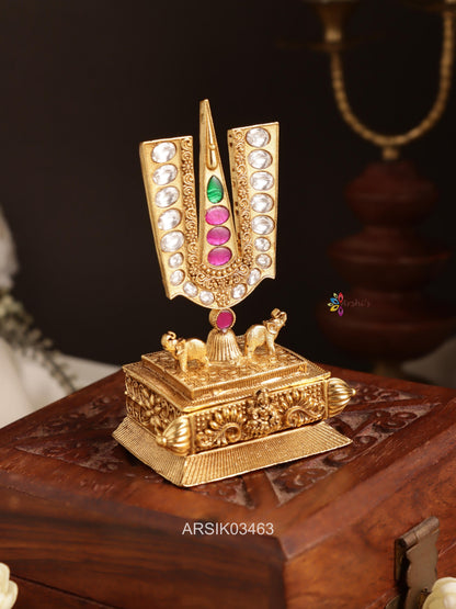 Lord Balaji Namam Kumkum Box