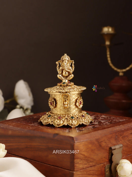 Ganesha Kumkum Box