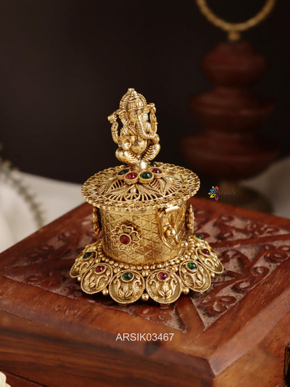 Ganesha Kumkum Box