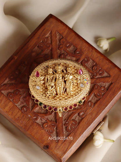 Ram Seetha and Lakshmana Kumkum Box