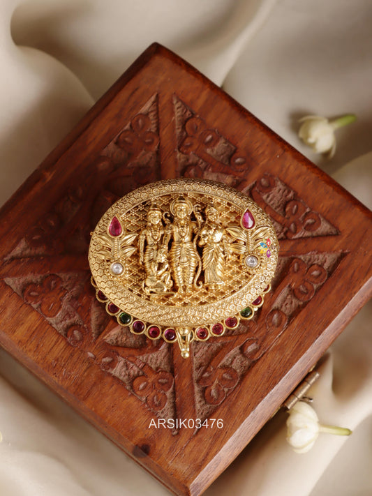 Ram Seetha and Lakshmana Kumkum Box