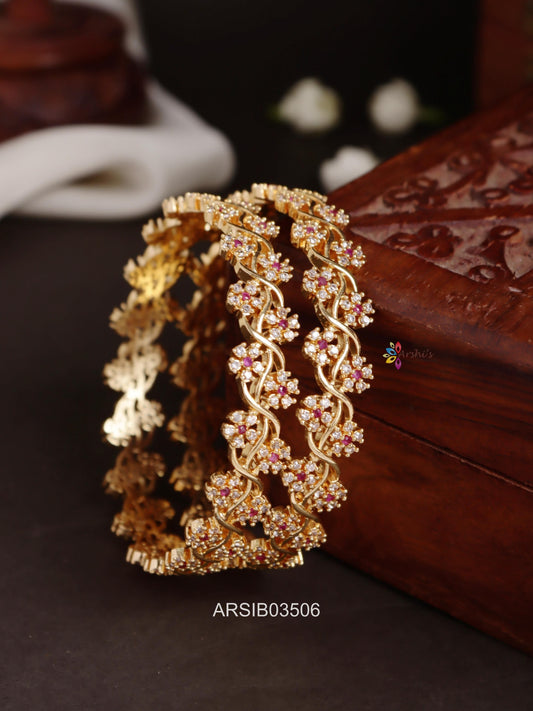 AD Stone Bangles