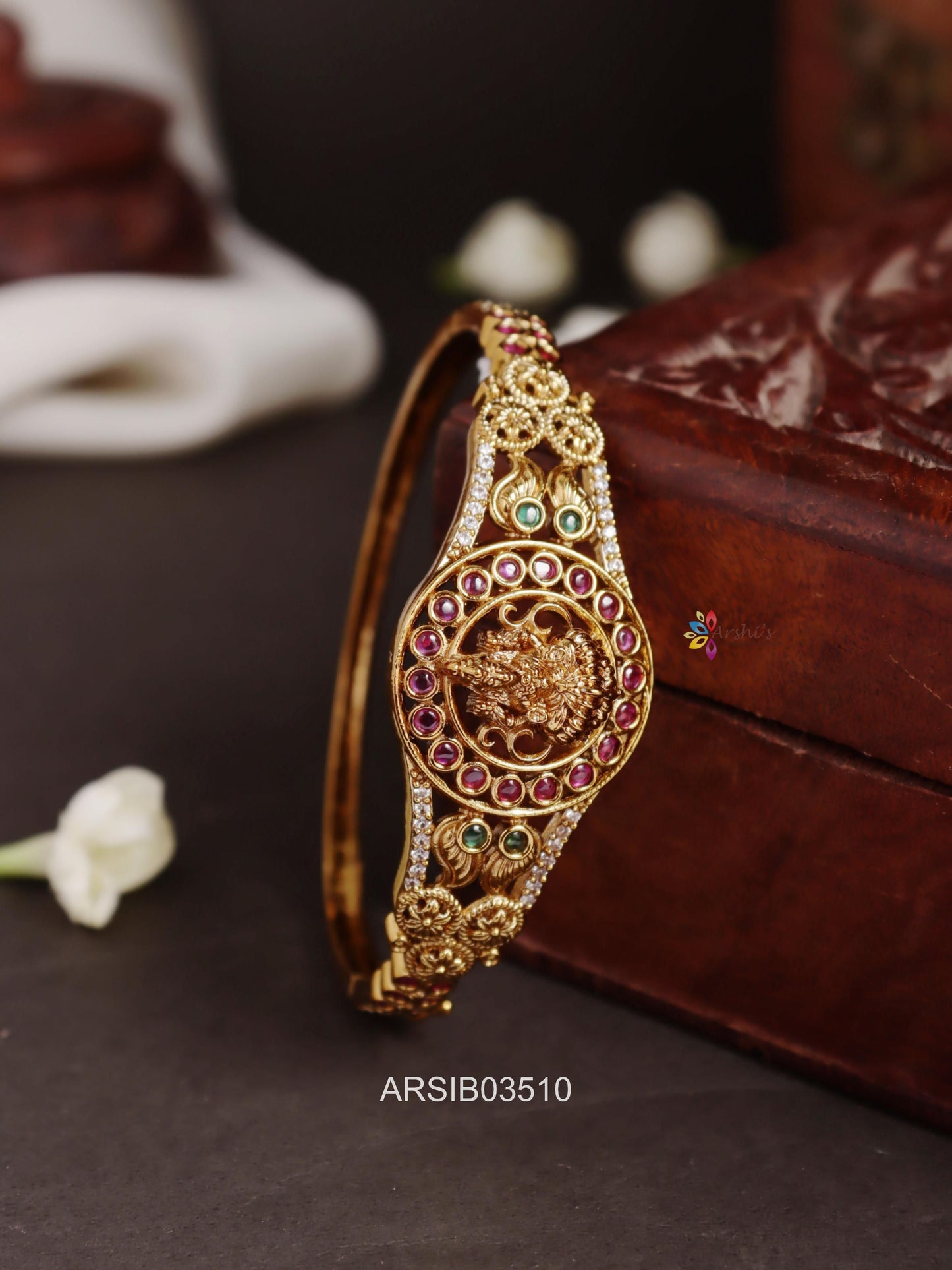 Antique Lakshmi Kada Bracelet
