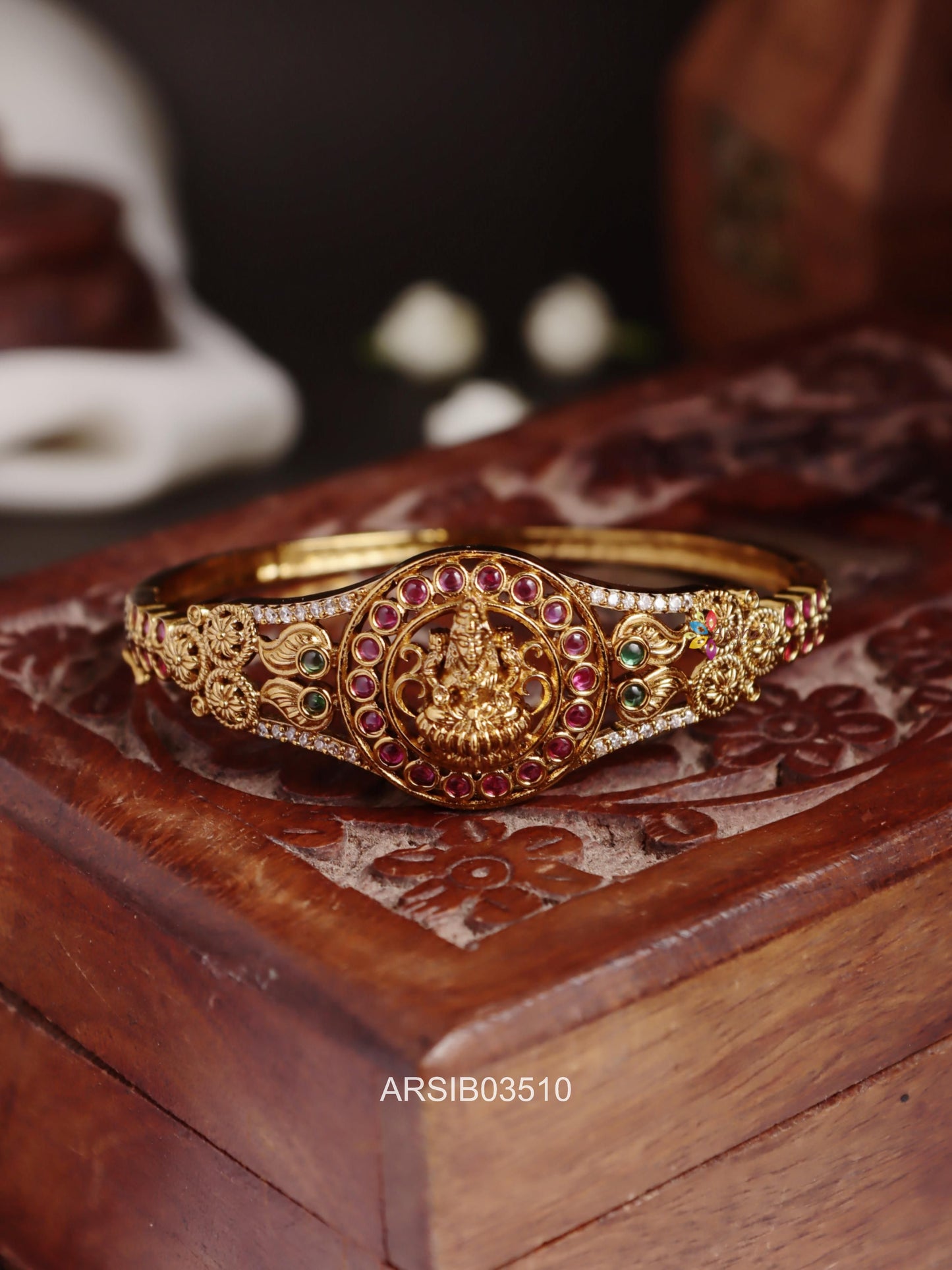 Antique Lakshmi Kada Bracelet