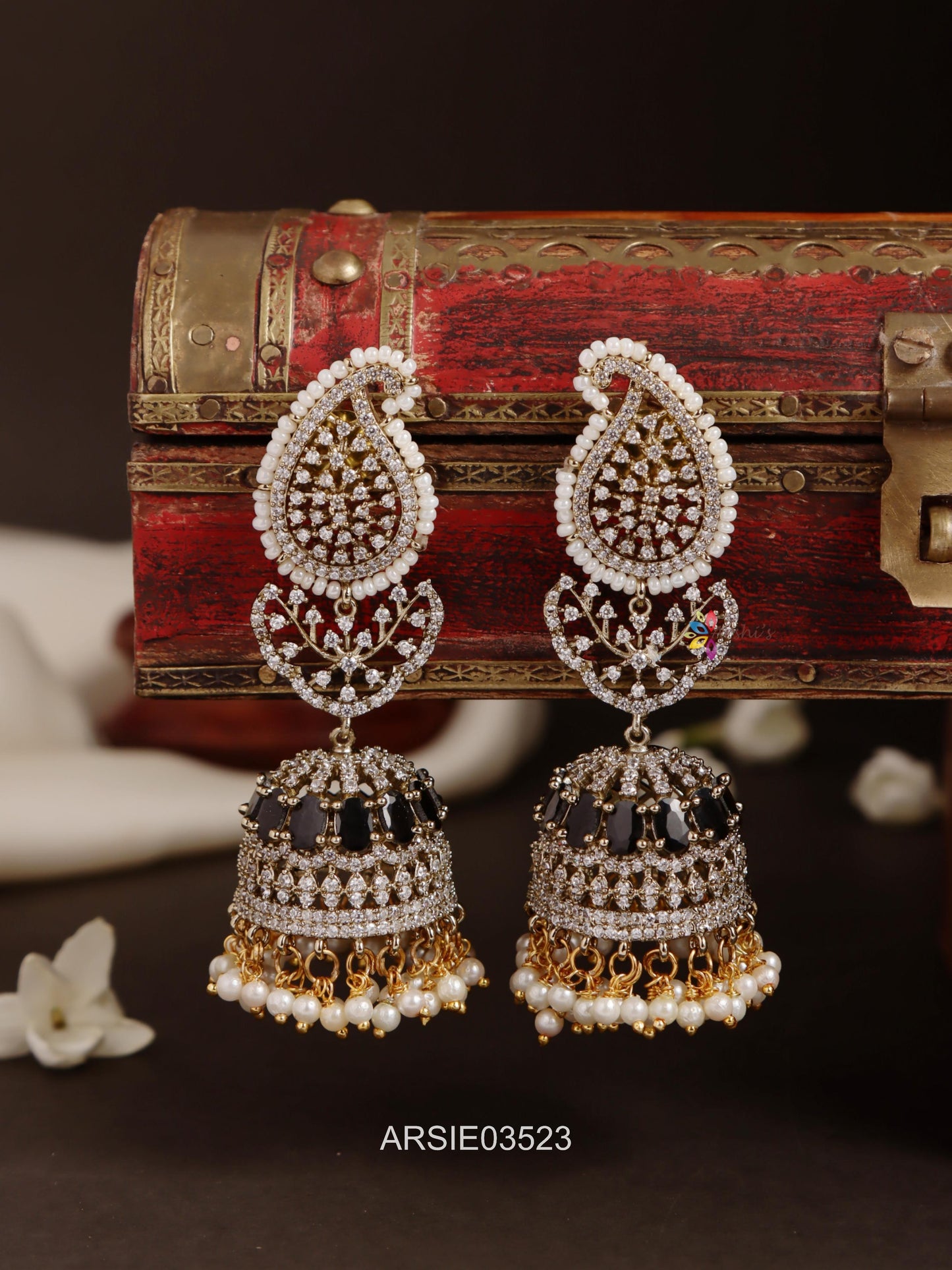 Mango AD and Blue Stone Jhumka