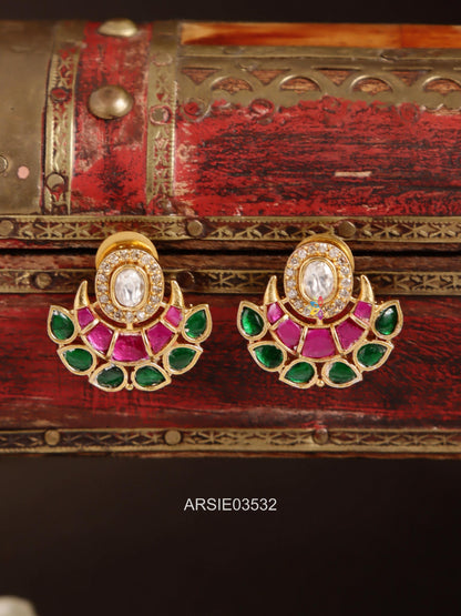 Kundan Earstuds