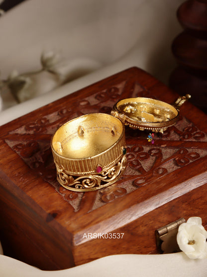 Ganesha Elephant Kumkum Box