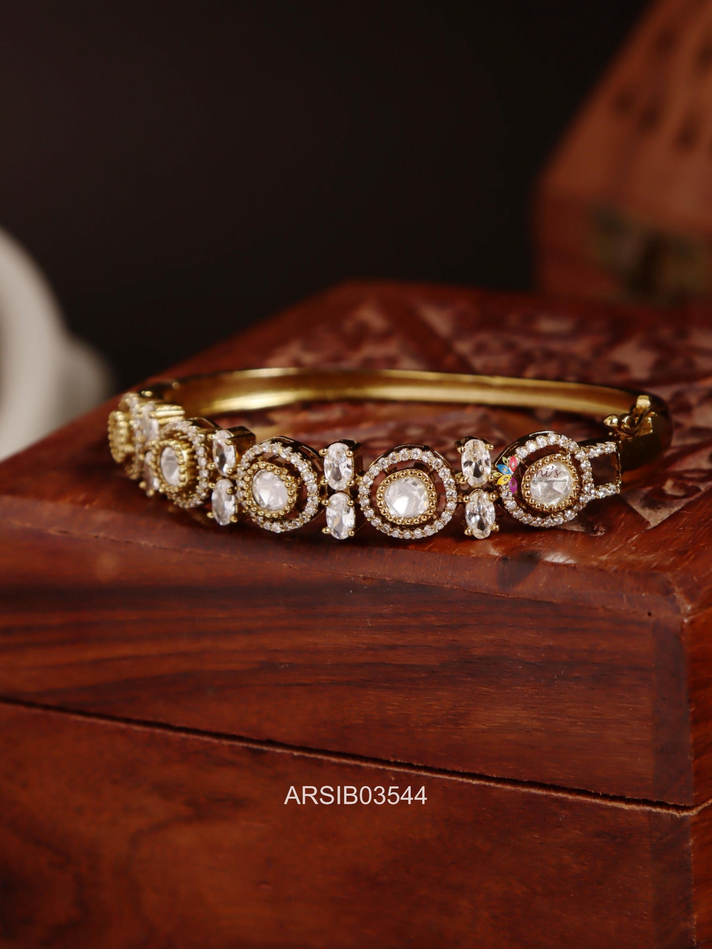 Polki Kundan Bracelet