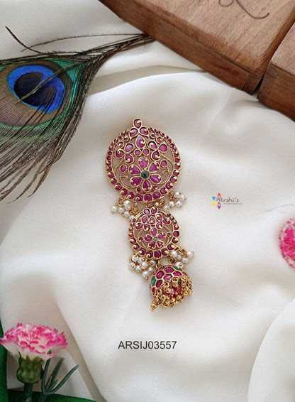Three Layer Kemp Stone Hair Accessory