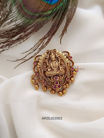 Antique Lakshmi Hair Brooch