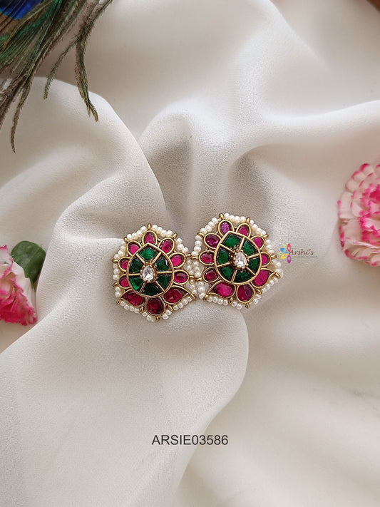 Jadau Kundan Earstuds