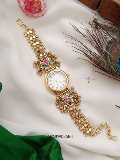 Antique Designer Gold Drop Watch