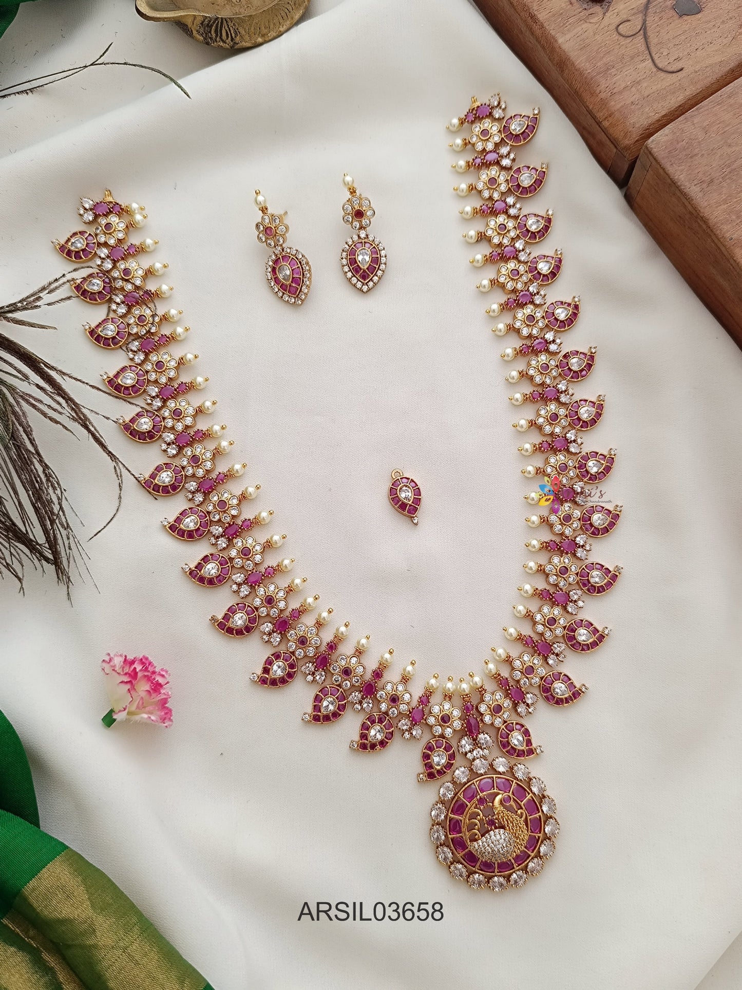 Mango Pendant Removable Long Haram