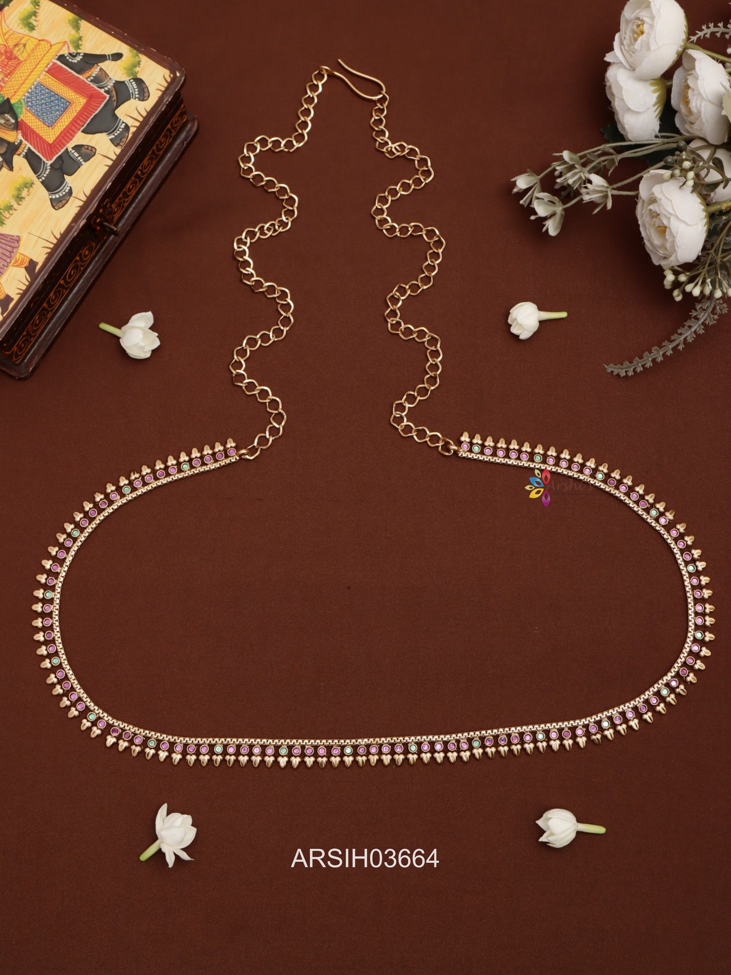 Kemp and Green Stone Hip Chain