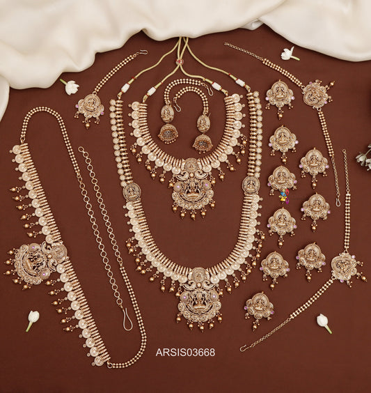 Lakshmi Coin Bridal Jewellery Set