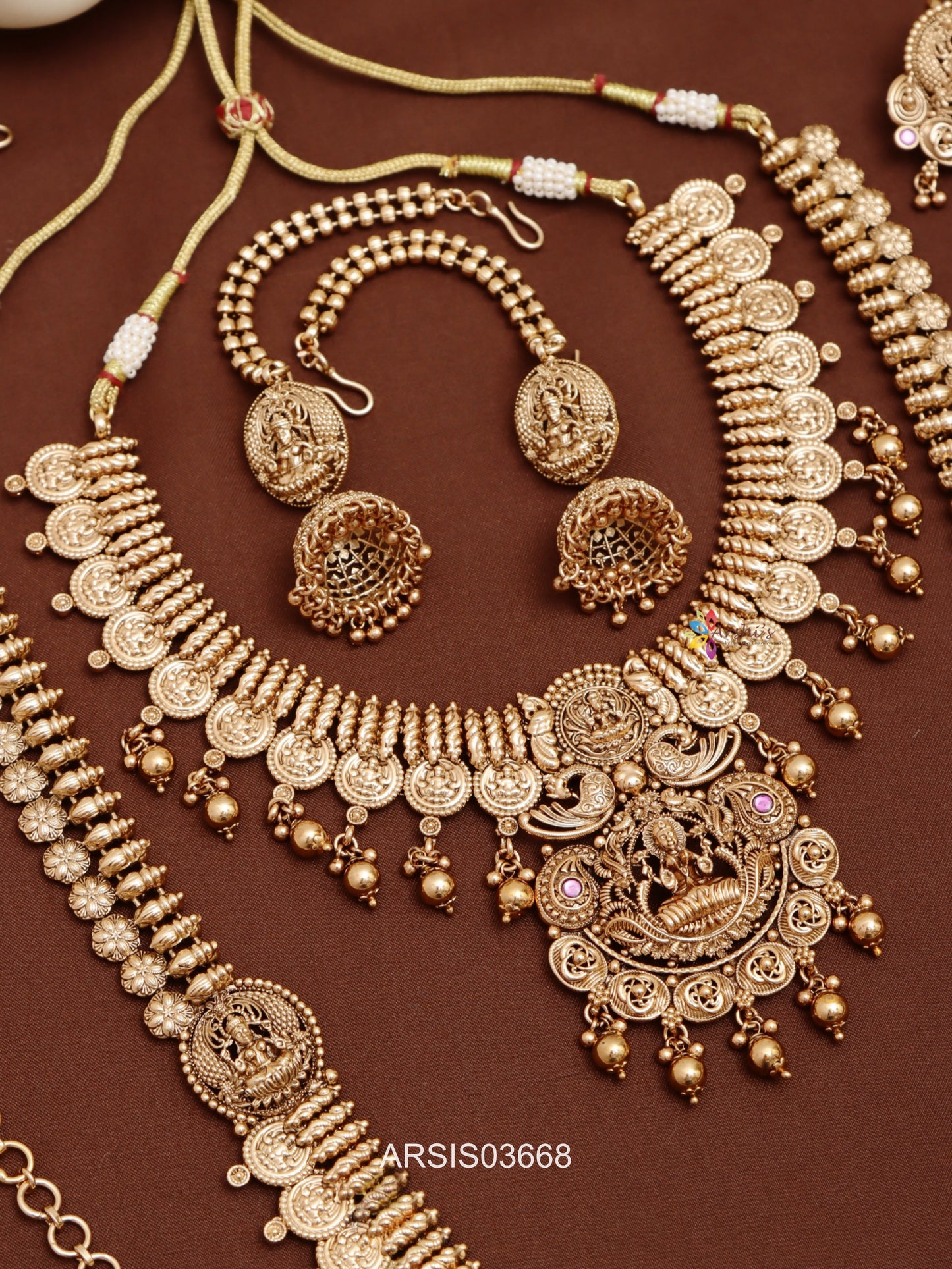 Lakshmi Coin Bridal Jewellery Set