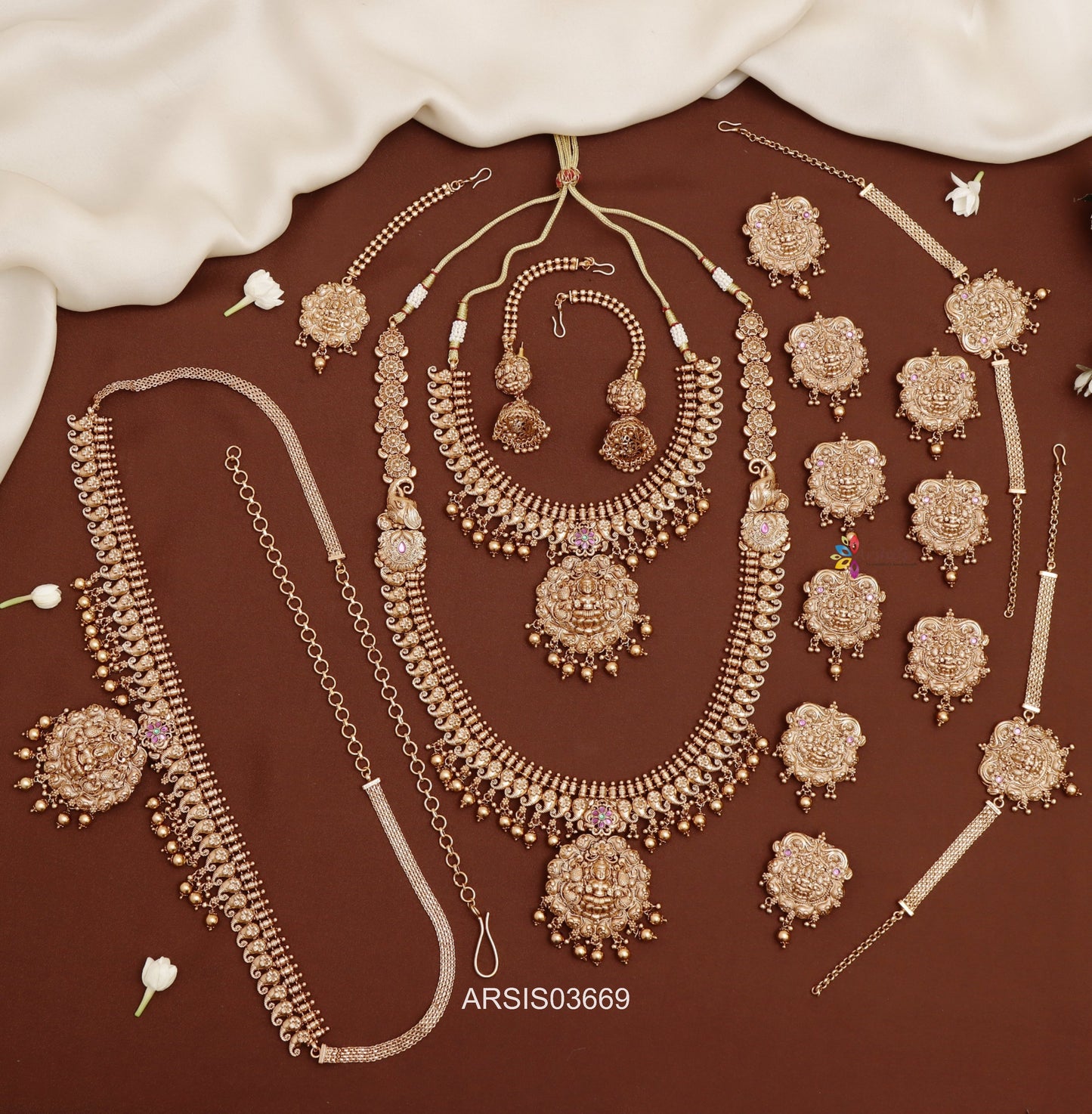 Traditional Mango Bridal Jewellery Set
