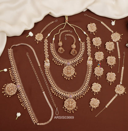 Traditional Mango Bridal Jewellery Set