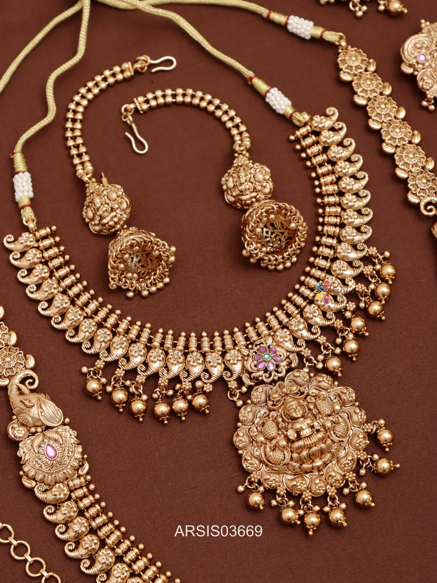 Traditional Mango Bridal Jewellery Set